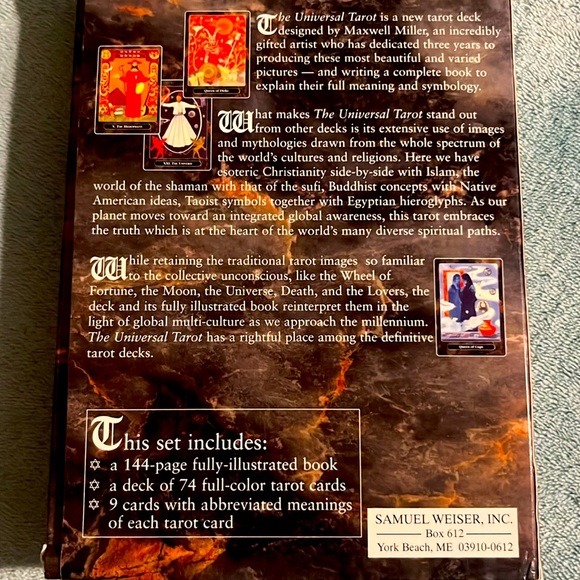 Vintage The Universal Tarot Maxwell Miller - Picture 5 of 5